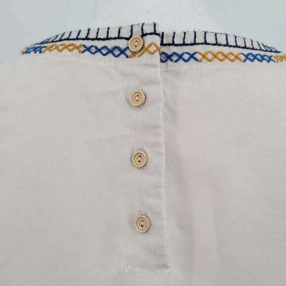 Artisan NY Linen Boho Shift Dress - Picture 8 of 13